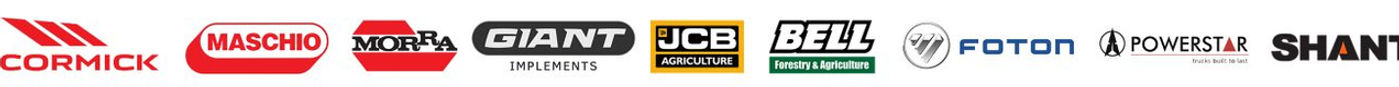 Our trusted partner brands including Caterpillar, Komatsu, John Deere, Volvo, Hitachi, Liebherr, JCB, and Case